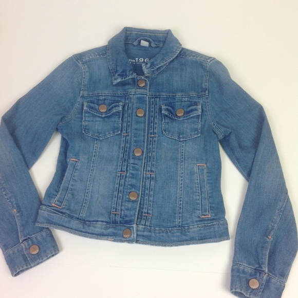 gap girls denim jacket